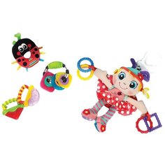 Набор Playgro Lulu Ladybird Giftpack разноцветный