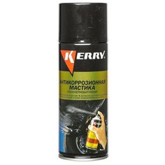 Антикор KERRY KR-955/956/957 0.52 л баллончик черный с коричневым оттенком