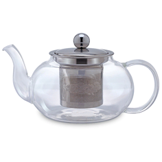 TimA Заварочный чайник Ромашка 0.8 л, прозрачный