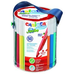 Carioca Фломастеры Jumbo, 50 шт., 42312