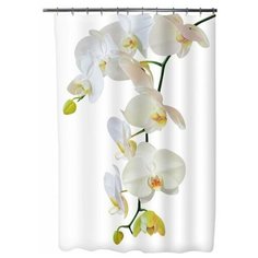 Штора для ванной Fora Интуиция 180х200 белый