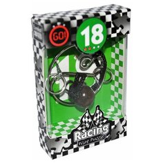 Головоломка Eureka 3D Puzzle Racing Wire Puzzles 18 сложность 2 (473288) серебристый