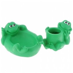 Набор для ванной Весна Лягушки (B1259) зеленый