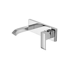 Смеситель для раковины (умывальника) TRES Cuadro-tres 106200 однорычажный встраиваемый сере6ристый