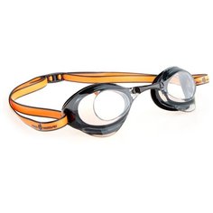 Очки для плавания MAD WAVE Turbo Racer II, black/orange
