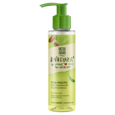 Чистая линия гель-масло для умывания для век и лица NATURA, 115 мл