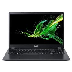 Ноутбук Acer Aspire 3 A315-56 (/15.6"/Intel UHD Graphics) (/15.6"/Intel UHD Graphics) (/15.6"/Intel UHD Graphics)-382G (Intel Core i3 1005G1 1200MHz/15.6"/1920x1080/4GB/256GB SSD/Intel UHD Graphics/Endless OS) NX.HS5EU.00P, черный