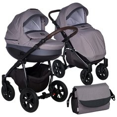 Универсальная коляска SWEET BABY Perfetto V2 (2 в 1), smoky