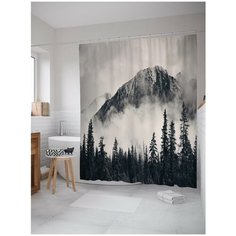 Штора для ванной JoyArty Лесная дымка 180х200 (sc-22018)
