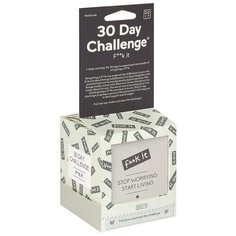Настольная игра Doiy 30 Day Challenge F**k it