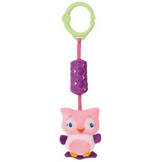 Подвесная игрушка Bright Starts Сова (8674-5) розовый/фиолетовый