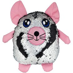 Мягкая игрушка ABtoys Мышь с пайетками 20 см