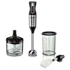 Погружной блендер Bosch ErgoMixx MS6CM4150, нержавеющая сталь/черный