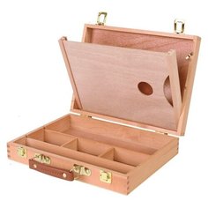 Ящик художника ГАММА Московская палитра (211118_10) деревянный Gamma