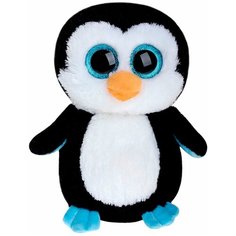 Мягкая игрушка TY Beanie boos Пингвин Waddles 23 см