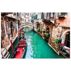 Рыжий кот Картина по номерам Венецианский канал 40х30 см