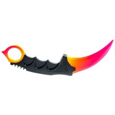 Нож-керамбит Maskbro Градиент из Counter-Strike деревянный (13-129)