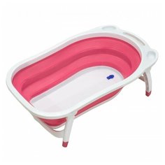 Ванночка Funkids Folding Smart Bath розовый