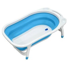 Ванночка Funkids Folding Smart Bath голубой