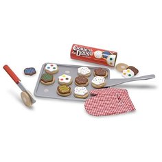 Набор продуктов с посудой Melissa & Doug Slice And Bake Cookie Set 4074