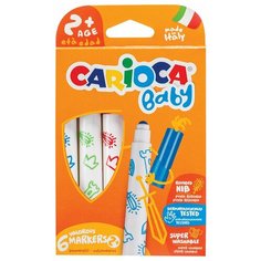 Carioca Набор фломастеров Baby (42813), 6 шт.