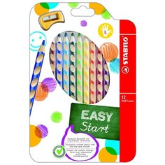 STABILO Цветные карандаши EASY colors 12 цветов (331/12)