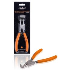 Щипцы Для Стопорных Колец Загнутый Разжим" 7" (180мм)" AIRLINE арт. ATECP704