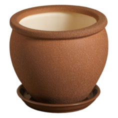 Кашпо Ориана Вьетнам 22 х 21 молочный шоколад