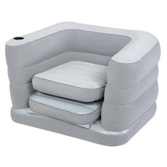 Надувное кресло Bestway Multi Max II Air Chair серый