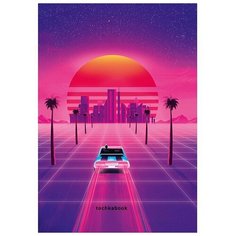 Блокнот Проф-Пресс "Ретровейв" А5, 72 листа