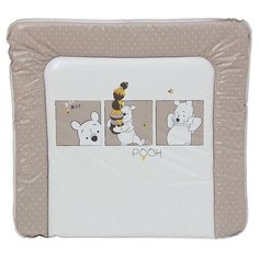 Пеленальный матрас Polini мягкий 77х72 Disney Baby Медвежонок Винни