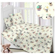 Постельное белье 1.5-спальное DREAM TIME BLK-46-SP-392-1/2C, сатин, 40 х 60 см, белый