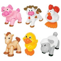 Развивающая игрушка Kiddieland Домашние животные, разноцветный