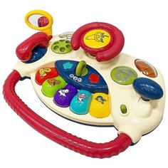 Развивающая игрушка everflo Super Panel, желтый/красный