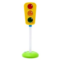 Развивающая игрушка Zhorya Потеша Светофорчик ZY746569, желтый