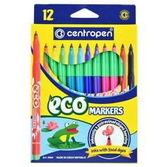 Centropen Набор фломастеров ECO Markers, 12 шт. (2560)