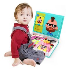 Tooky Toy Магнитная мозаика Смешное лицо