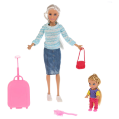 Набор кукол София с дочкой путешественницы 29 см 66509-S-BB Карапуз