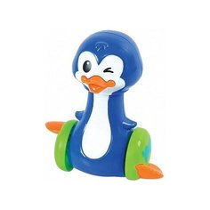 Каталка-игрушка PlayGo Penguin (1782) синий/белый/зеленый/оранжевый