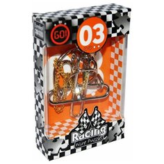 Головоломка Eureka 3D Puzzle Racing Wire Puzzles 3 сложность 2 (473273) серый/желтый