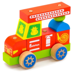 Пирамидка Alatoys Пожарная машина ККМ01