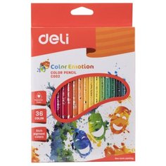 Deli Карандаши цветные Color Emotion 36 цветов (EC00230)
