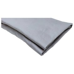 Простыня УЮТНАЯ ИСТОРИЯ сатин на резинке (P16080) серый