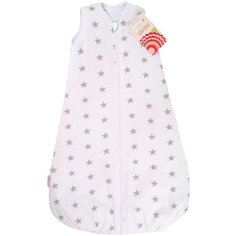 Конверт-мешок СуперМаМкет Серые звезды серый 68 см