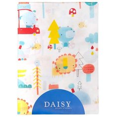 Daisy простыня на резинке Машинки 120х60 см голубой
