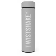 Классический термос Twistshake Pastel, 0.42 л светло-серый
