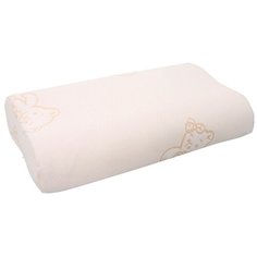 Подушка Аскона Purr Wave 30 х 50 см белый Askona