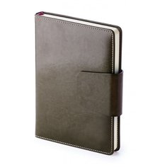 Ежедневник Bruno Visconti Prestige полудатированный, искусственная кожа, А5, 160 листов, черный