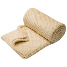 Плед Baby Nice Micro Velur Жаккард 150х200 см, молочный