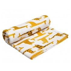 Многоразовые пеленки Amarobaby Soft Hugs 95х85 жирафики